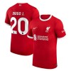 Maillot de Supporter Liverpool 2023-24 Diogo J 20 Domicile Pour Homme